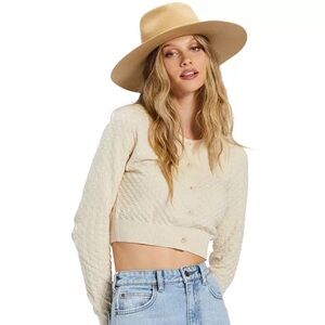 Juniors' She Dances Cropped Cardigan